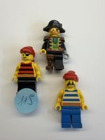 3 Stück Lego Piraten Figuren.