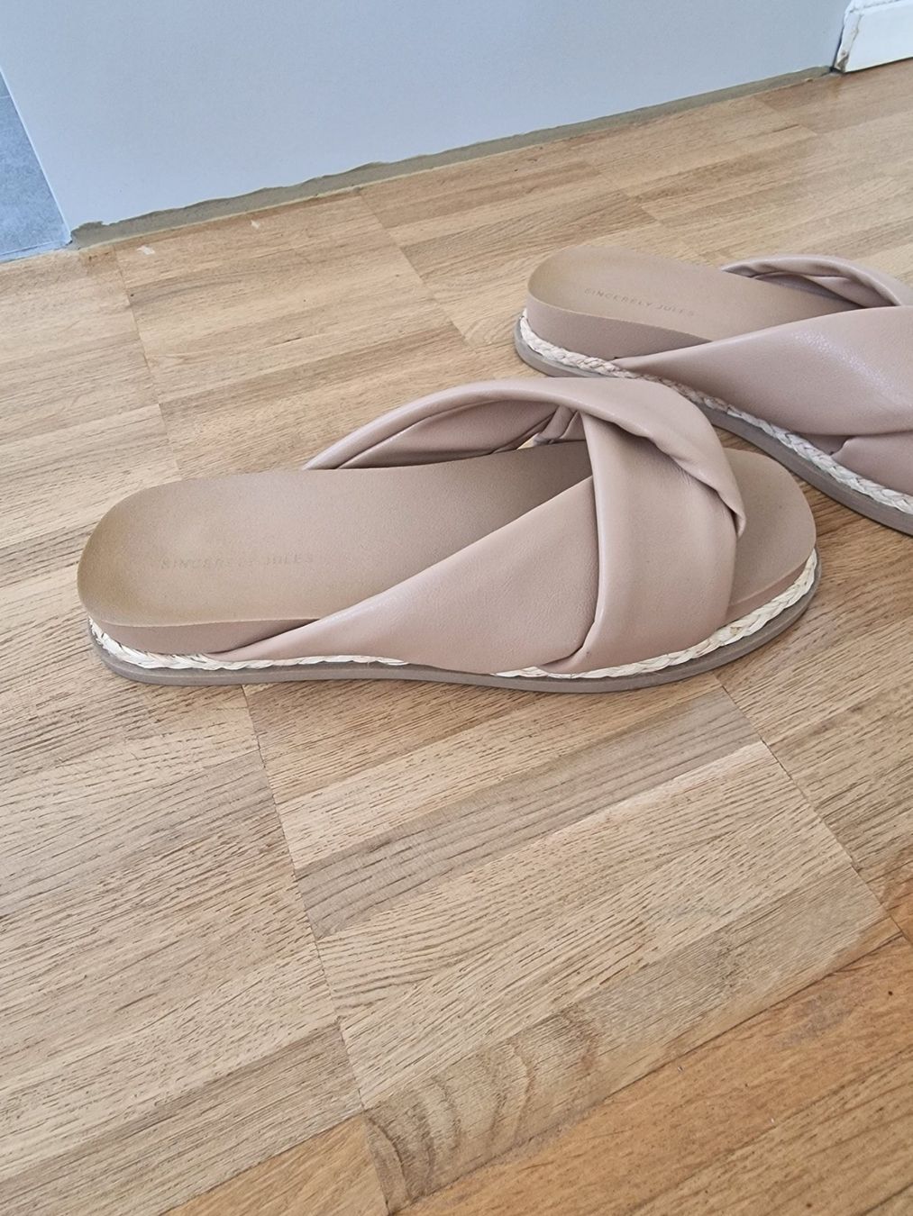 Scarpe da donna: Flache Pantoletten beige – Nuovo (secondo la descrizione) da Jona venduto da Bubi22 3