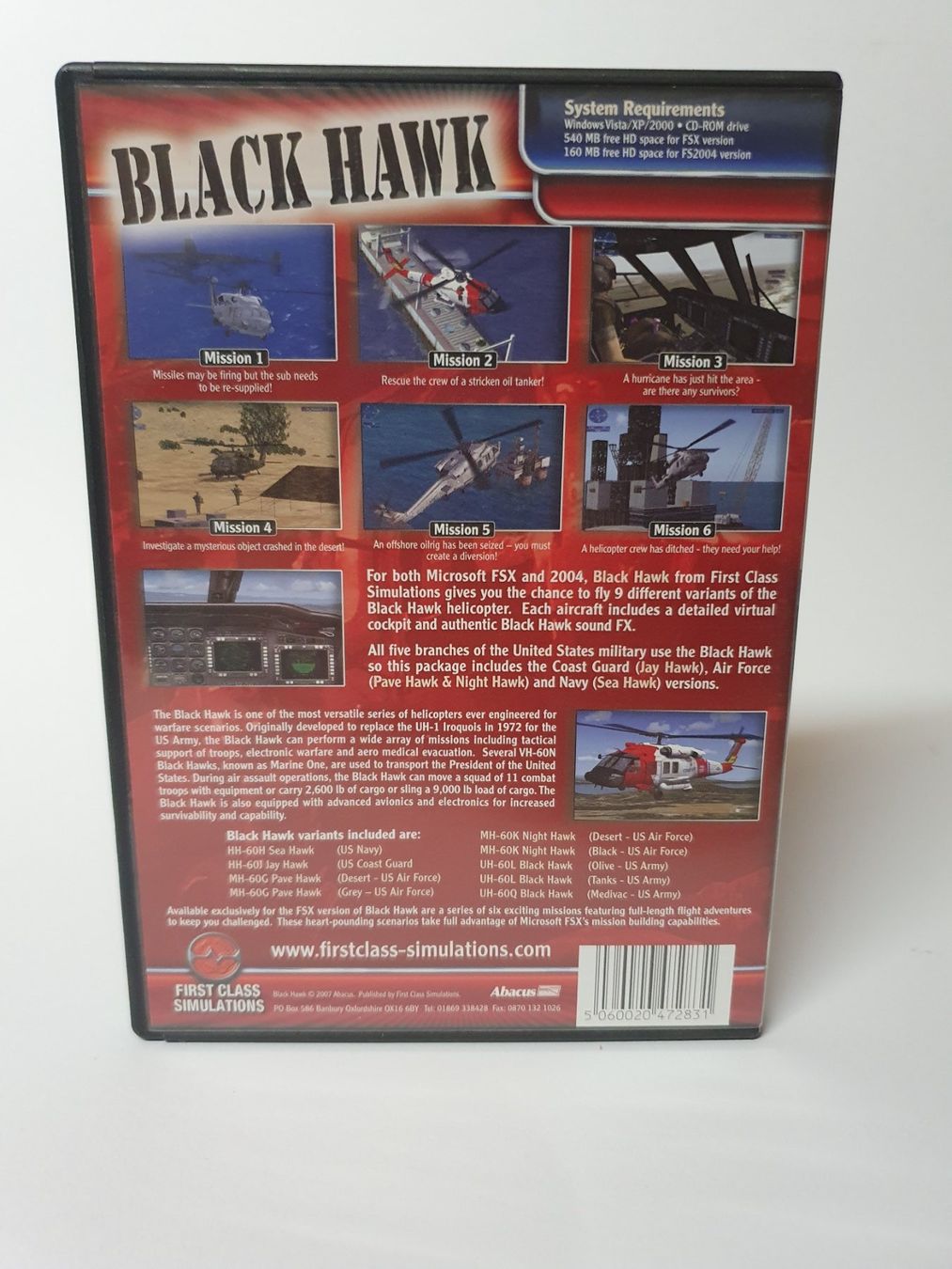 Giochi: BLACK HAWK - Simulation / PC Spiel – Usato da Oberdorf BL venduto da BaldenEagle 3