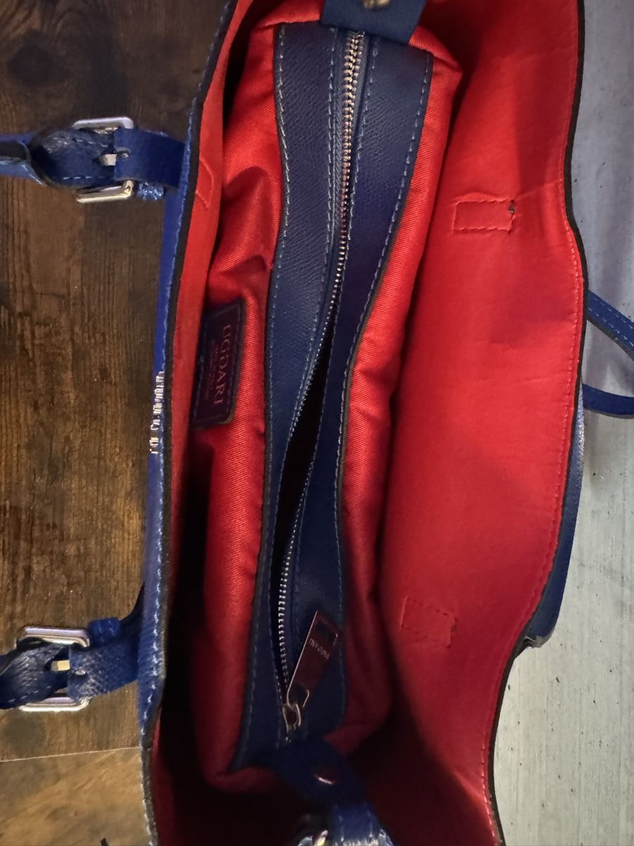 Borse da donna: Borsa blu UGGARI – Usato da Maggia venduto da Violettra 4