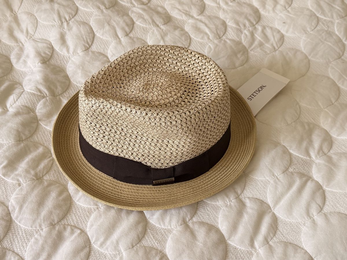 Stetson Copricapi, berretti & cappellini: Marken Strohhut, ungetragen – Usato da Cham venduto da MC_0605 1