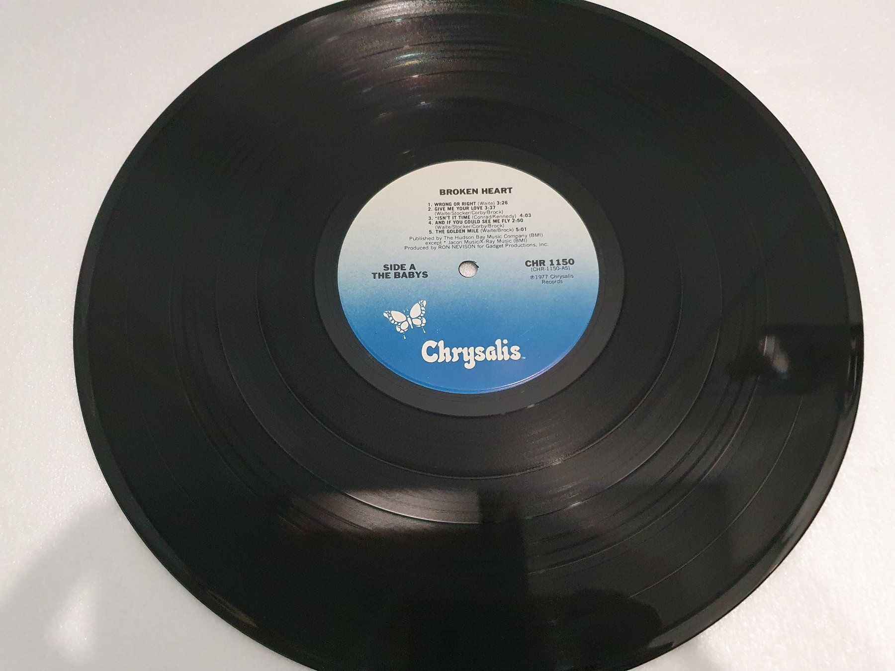 Schallplatten: The Babys – Broken Heart – Gebraucht aus Uster von Vinyl-Leidenschaft 3