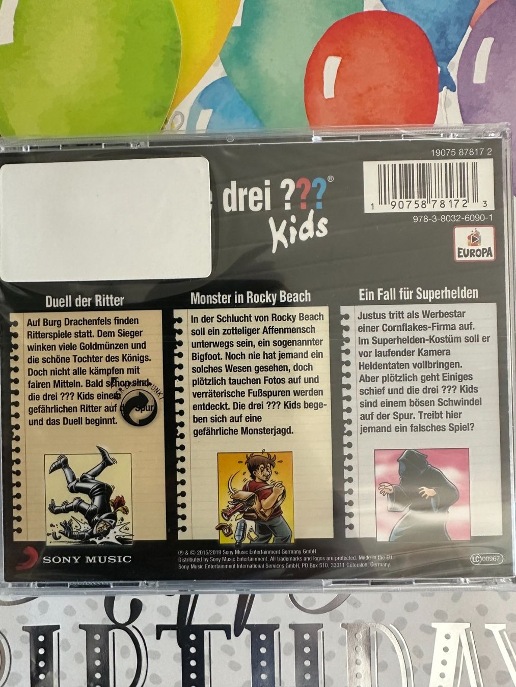 Audiolibri: Die drei ??? Kids 3er Box 15. Folge – Usato da Boppelsen venduto da KASIBO 1