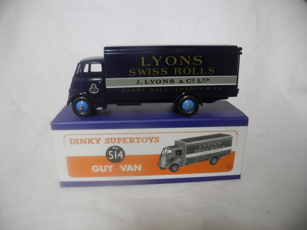 OPO 10 Dinky Toys Atlas – Guy Heinz 920 LKW 1:43 Modell, Gelb/rot, Sammlerstück