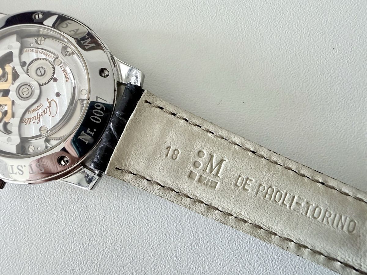 Glashütte Uhren: GLASHÜTTE Original Senator Automatic Date, New Alligator str – Gebraucht aus Le Mont-sur-Lausanne von LycaGallery 8
