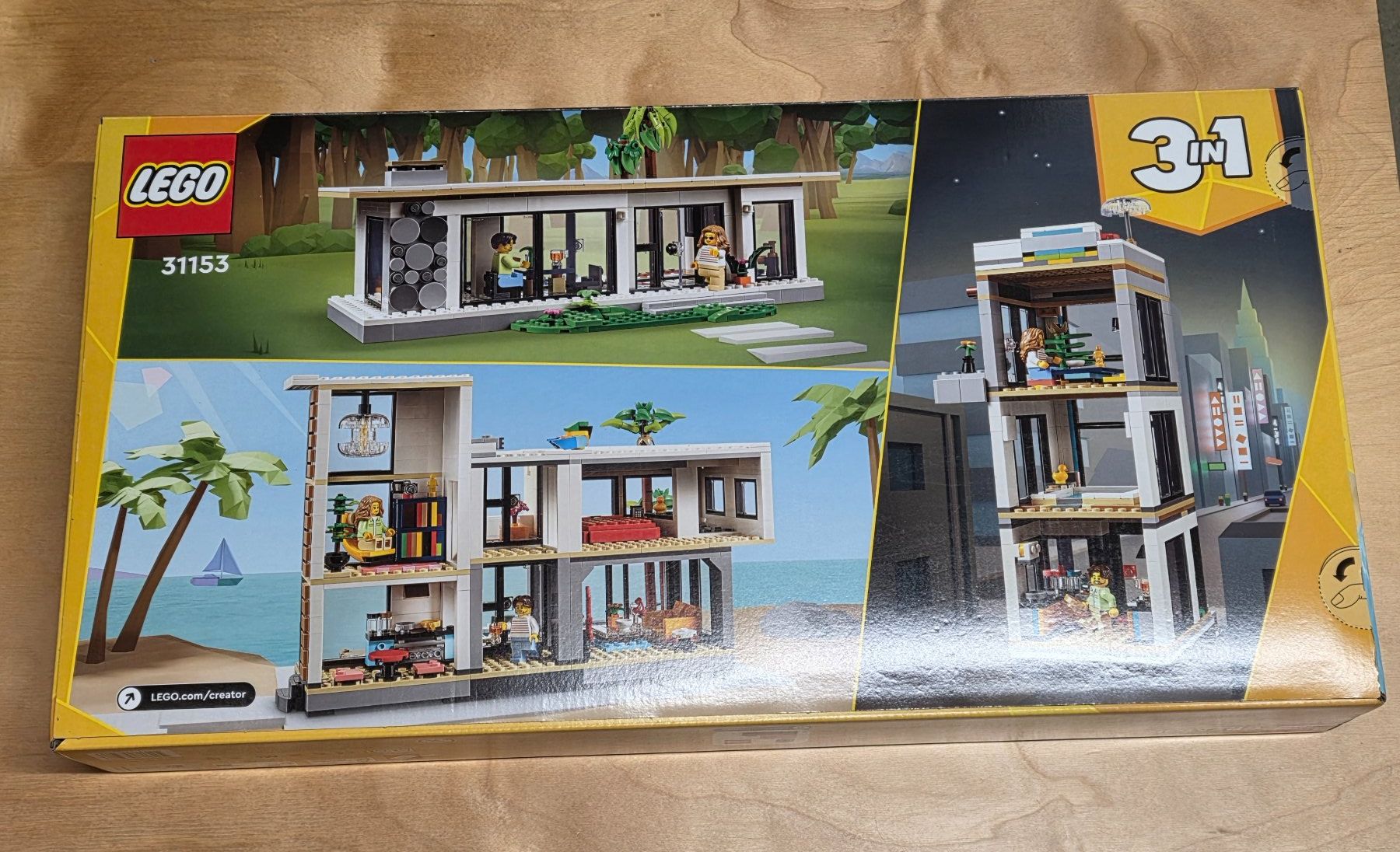 Lego Kit di costruzioni: LEGO Creator 31153 Modern House – Nuovo e nell'imballaggio originale da Basadingen venduto da NekoBricks 3