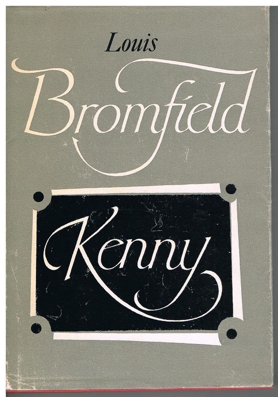 Bücher: Louis Bromfield - Kenny – Gebraucht aus Nunningen von mercury-for-books