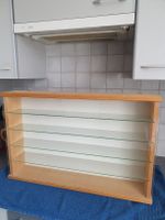 Wandvitrine massiv Holz 
