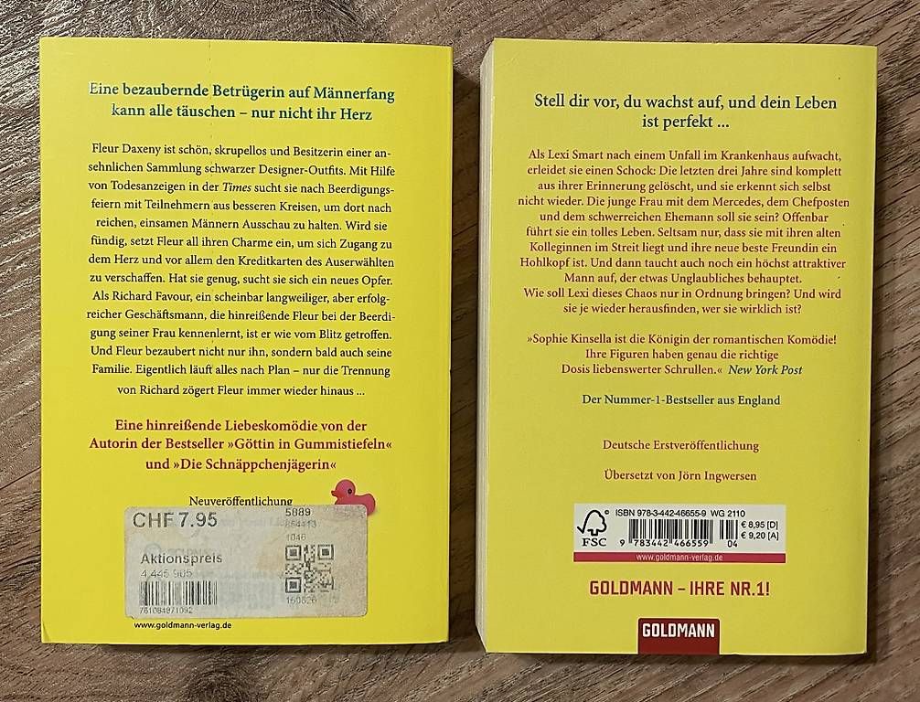 Livres: Sophie Kinsella - 2 Romane – D'occasion à Bazenheid par josiba_6 1