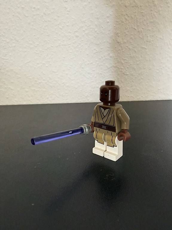 Lego Statuette: LEGO Star Wars Mace Windu Minifigur – Usato da Zürich venduto da Liam_Hess 1