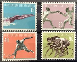 1958 - Liechtenstein Sport Serie V  **
