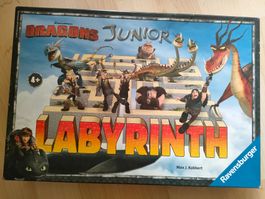 Ravensburger: Junior Dragons Labyrinth - Wie Neu!🐉🎮✨