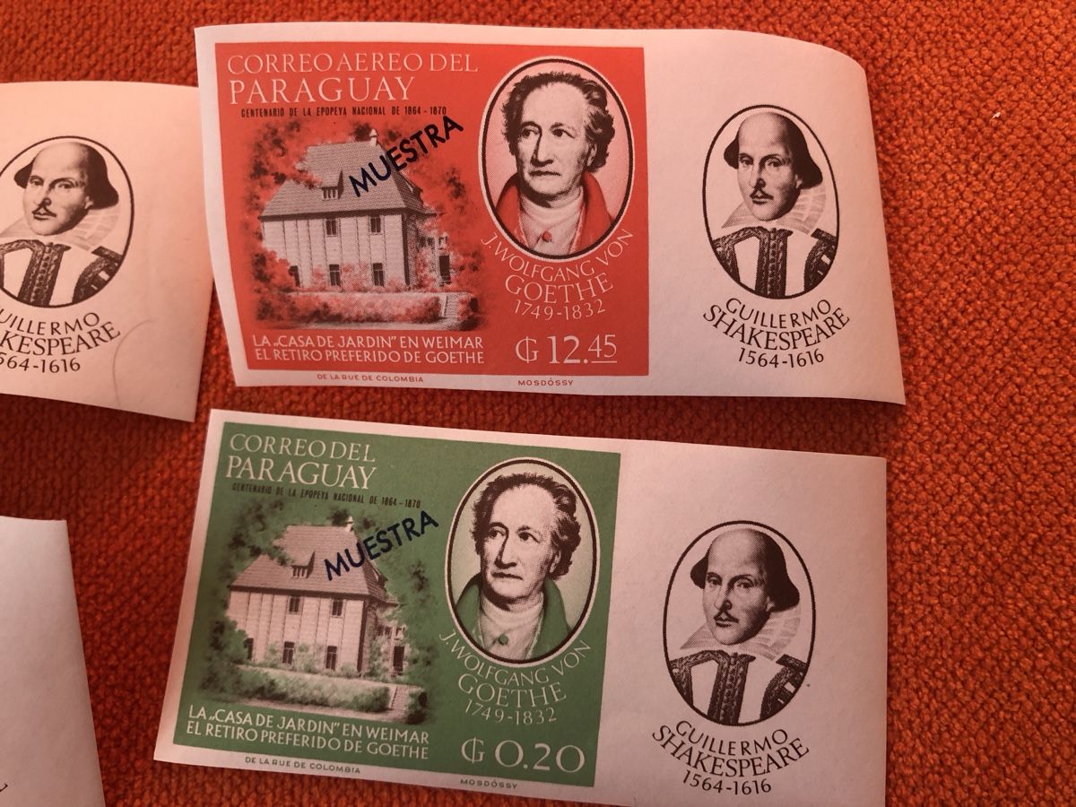 Tutti i francobolli: MUESTRA - Vorlagebriefmarken ungezähnt – Nuovo (secondo la descrizione) da Lufingen venduto da Rac0 1