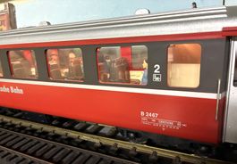 LGB= RhB Personenwagen B 2467 | 2. Klasse | Rhätische Bahn