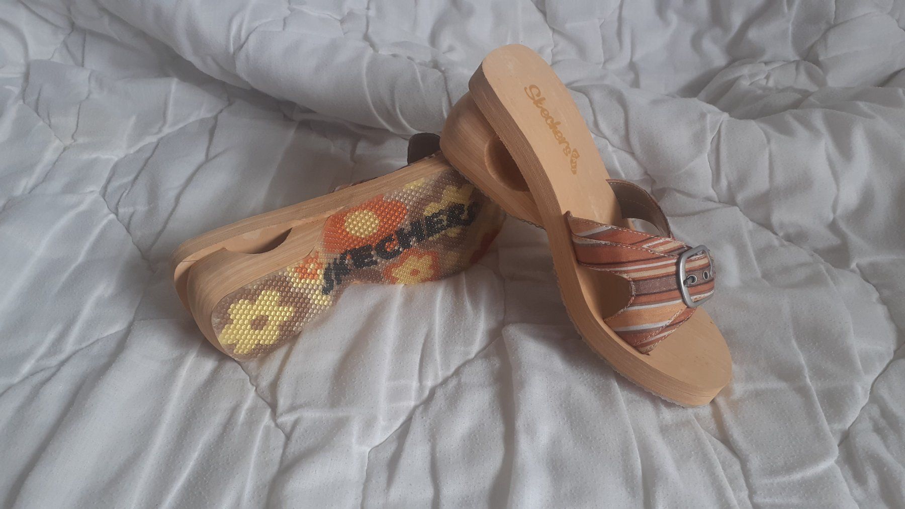 Skechers Damenschuhe: Platform sandal/mules 2000s skechers 37 – Gebraucht aus Fregiécourt von Triton_bleu
