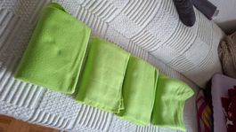 1 lot de 4 couvertures vertes en polyester