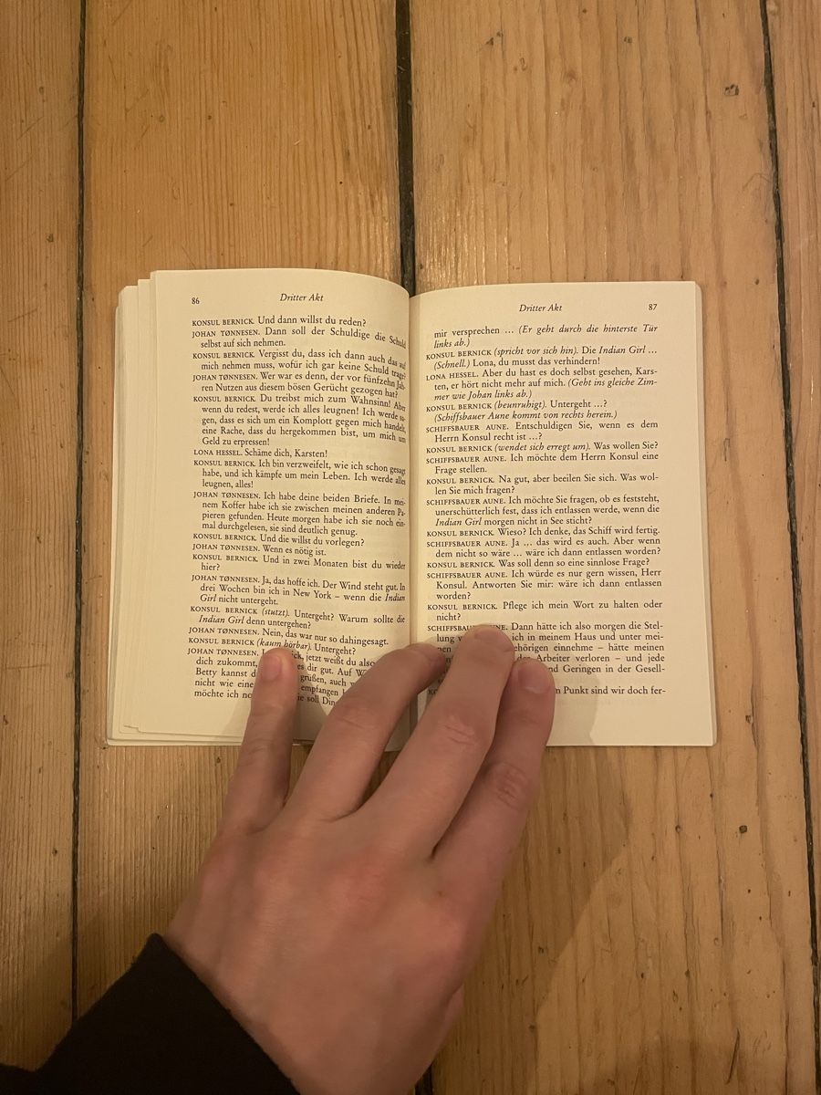 Libri: Stützen der Gesellschaft - Henrik Ibsen – Usato da Zürich venduto da glo_qjx8 1