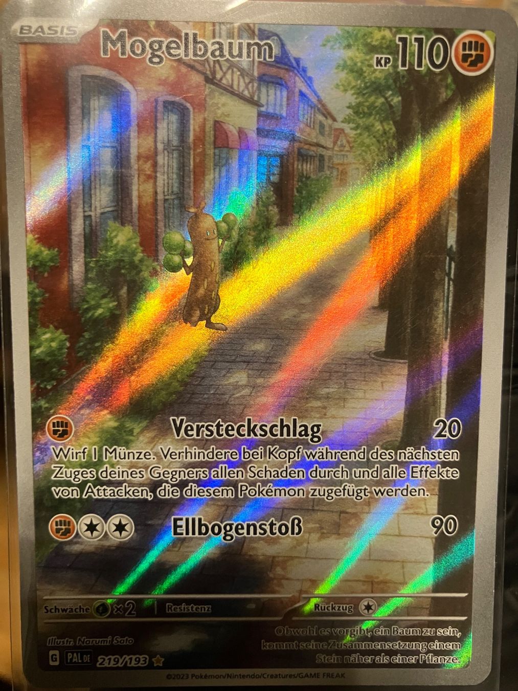 Pokémon Carte collezionabili: Mogelbaum 219/193 – Usato da Baar venduto da Elmo43 1