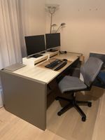 Top Zustand: Moderner Schreibtisch mit viel Stauraum!