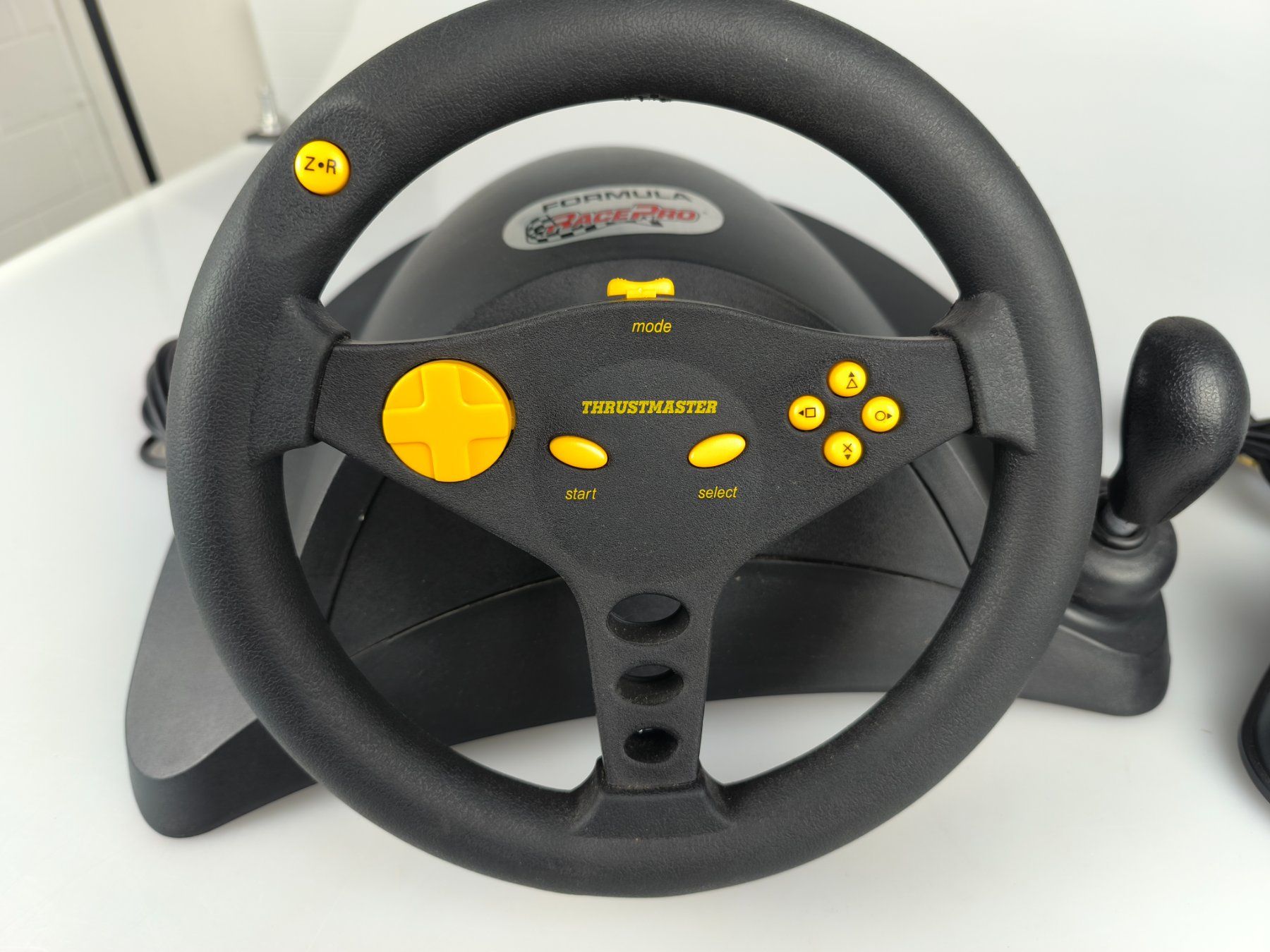 Thrustmaster Controller: Thrustmaster Formula Race Pro Lenkrad & Pedale N64 PS1 – Difettoso da Rüti ZH venduto da Restwert_Rueti_ZH 1