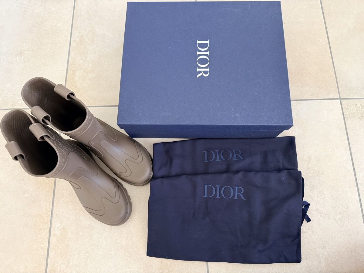 Dior Scarpe da uomo: Bottes de pluie DIOR – Nuovo e nell'imballaggio originale da Marly venduto da Nor_al3 6