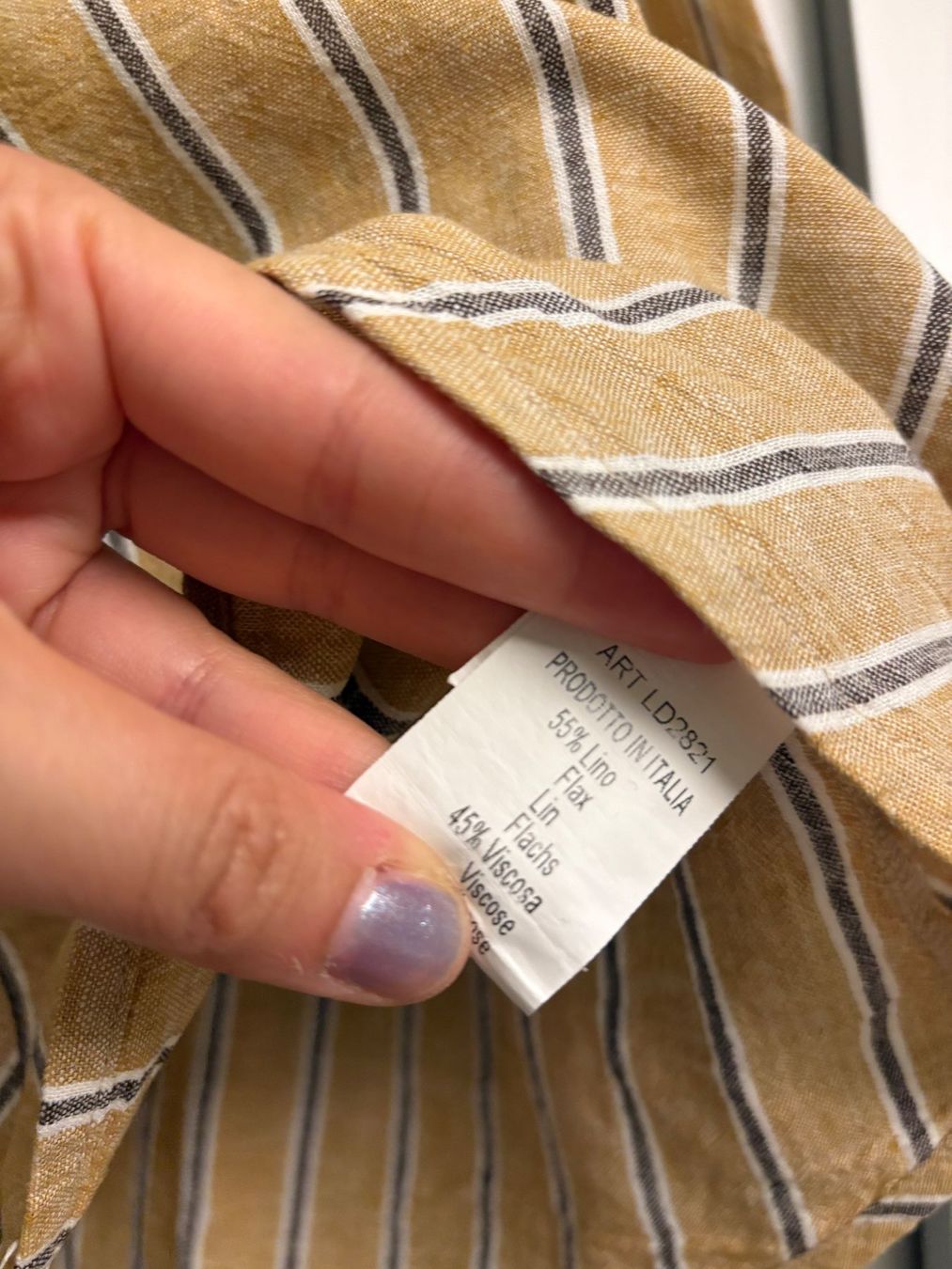Camicette: Oversize Shirt - 55% Linen - Size M – Usato da Muzzano venduto da Sidney_3 1