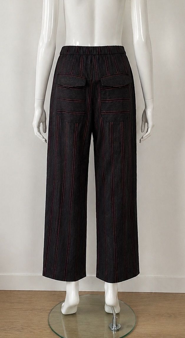 Pantaloni: Pantalon rayé Beatrice B, taille 40 – Nuovo (secondo la descrizione) da Vernier venduto da lea_77bv 1
