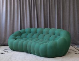 Bubble Sofa 3 seater green