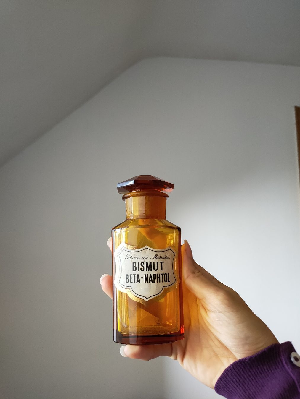 Flaconi: ancien flaçon de pharmacie – Usato da Genthod venduto da Lenas9 5