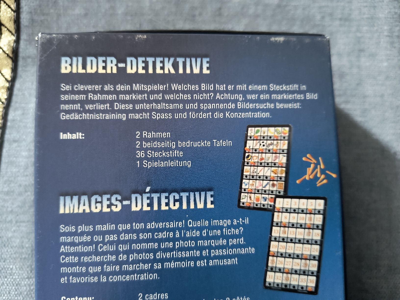 Carlit Giochi: Bilder-Detektive Spiel - Konzentration Spass – Usato da Schöfflisdorf venduto da kin_2dp9 1