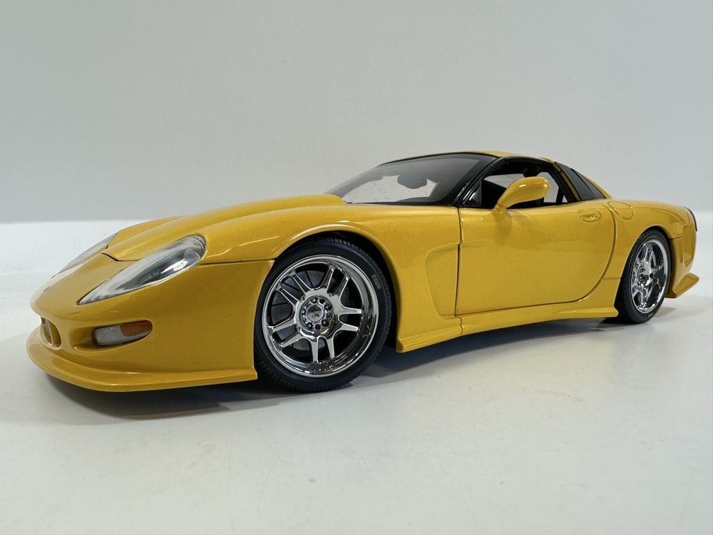 Miniature AUTOART Callaway C12 – Bleue, échelle 1/18, Collection, Modèle 1999, Réf 71014