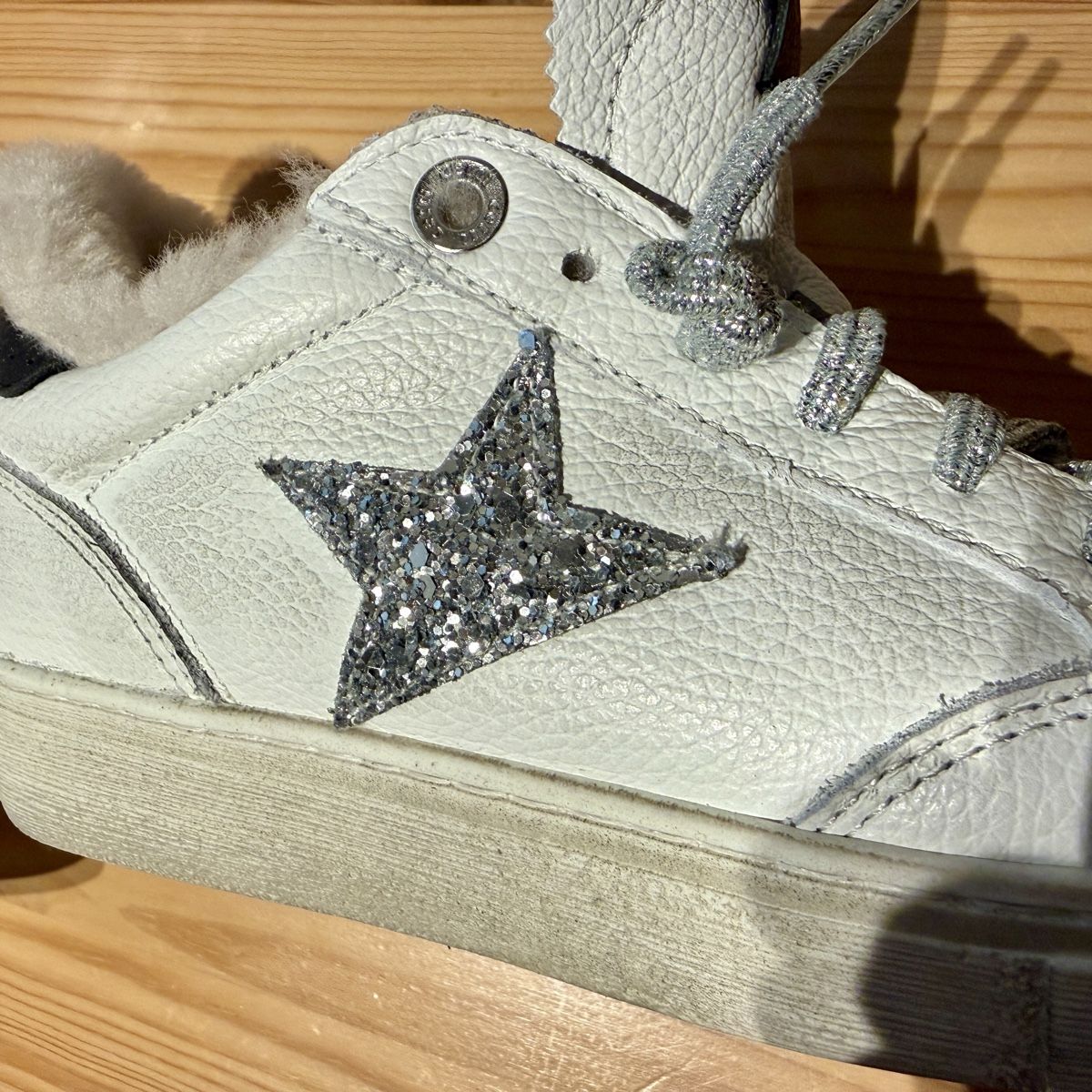 Scarpe da donna: Nile Cetti Winter Sneaker Gr. 38 Weiss mit Stern - Top! – Nuovo (secondo la descrizione) da Chur venduto da Reginn 2