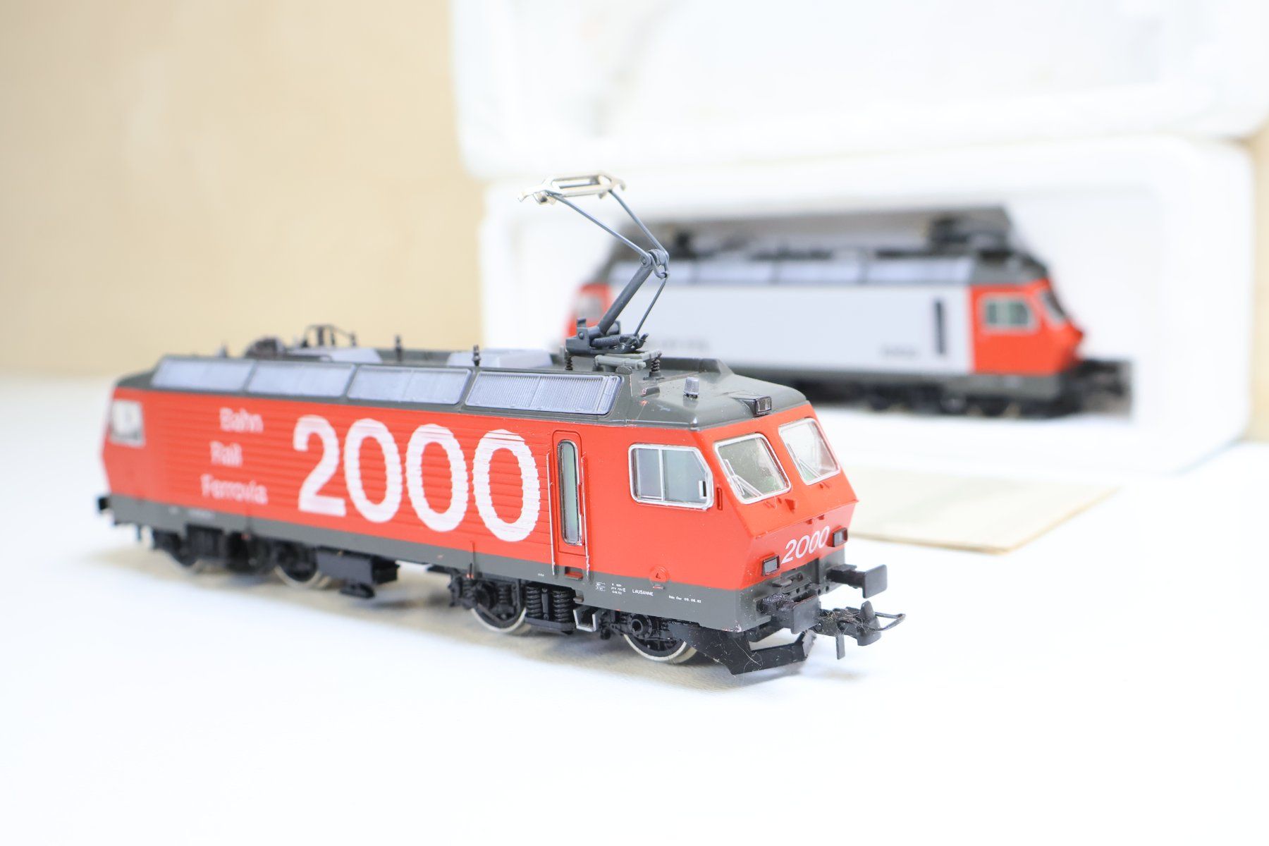Roco Modelleisenbahnen: ROCO 2 x SBB Re 4/4 E-Lok - DC H0 Doppelpack – Gebraucht aus Winterthur von Monstera 6