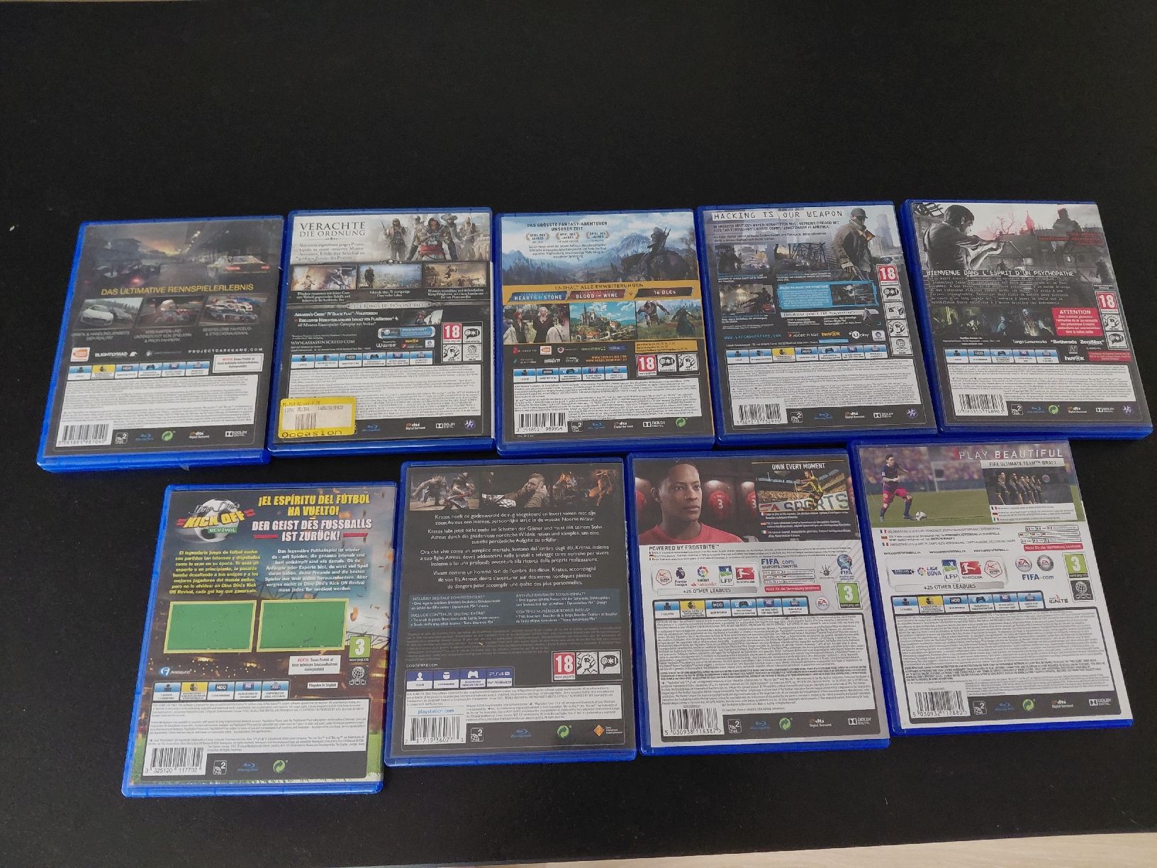 Sony Jeux: PS4 Spiele Konvolut diverse  9 stk – D'occasion à Heimberg par 19BERN31 1