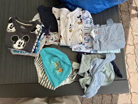 Kleiderpaket Summer 62, 19-teilig, von einem Kind getragen