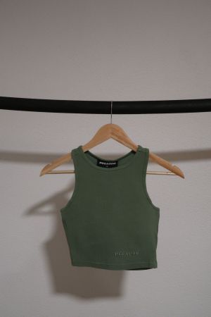 Pegador Crop Top grün – Basic Sommer