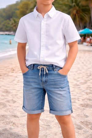 CHEMISE BLANCHE ENFANT H&M