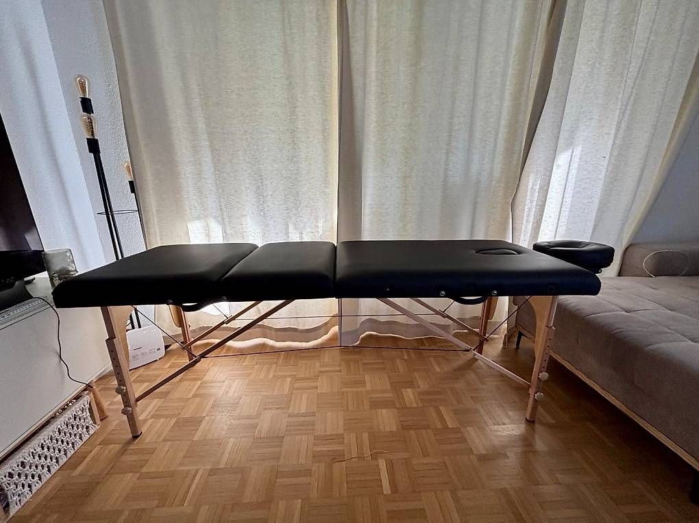 Gonser Sedie a sdraio: 2-Zonen Massageliege – Usato da Rotkreuz venduto da amm_9l2d
