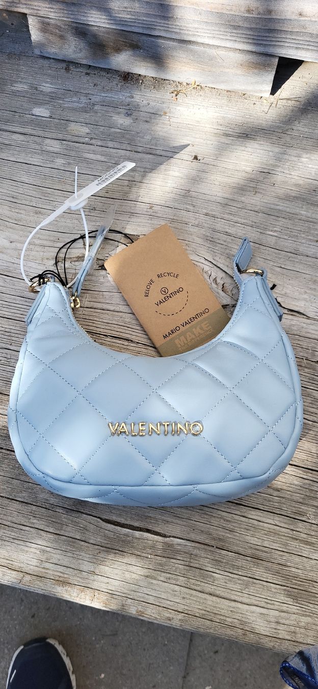 Valentino Taschen für Damen: Damen Bag Valentino neuhellblau – Neu und originalverpackt aus Schweizersholz von fuchs06