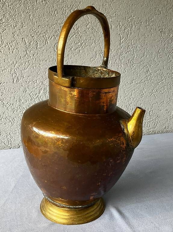 Tutte le decorazioni: alte Kupferkanne – Usato da Ebikon venduto da bonsai54a 1