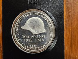 Médaille argent commémorative suisse