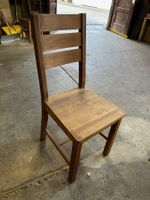 1 Stuhl Beizen Stuhl, Eiche, unrestauriert,