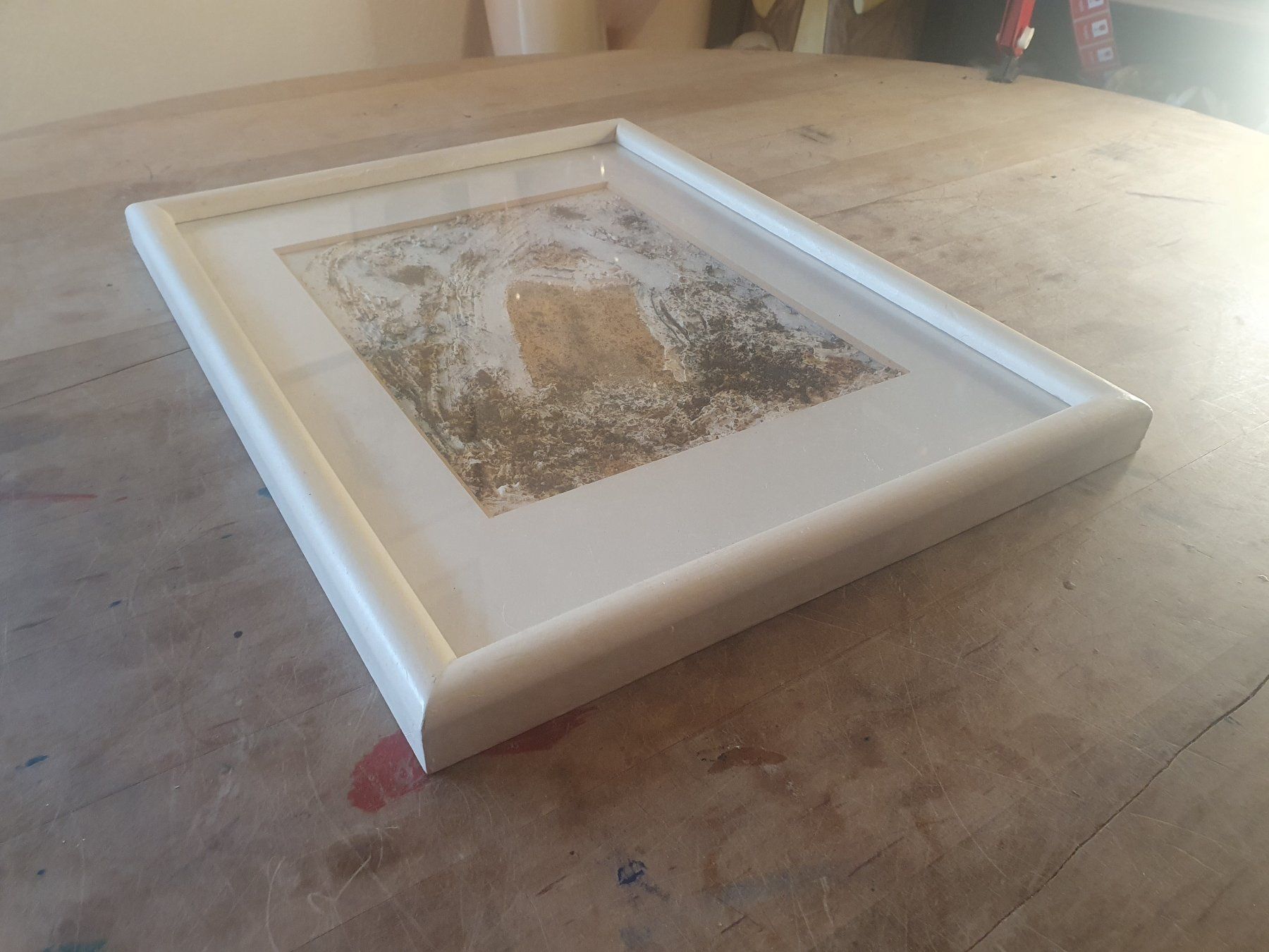 Dipinti: Acrylbild abstrakt 32.5 x 42.5 cm – Usato da Zürich venduto da loosebone 4
