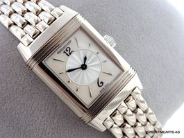 JAEGER LE COULTRE REVERSO DUETTO 18K & DIAMANTEN 266.8.44