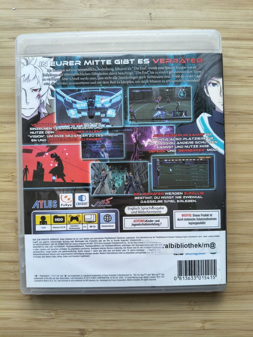 Spiele: Lost Dimension (PS 3) – Gebraucht aus Riedholz von ste_96cd 1