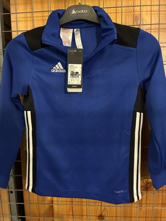 Adidas Trainingsshirt Regi18 blau schwarz Grösse 128 neu