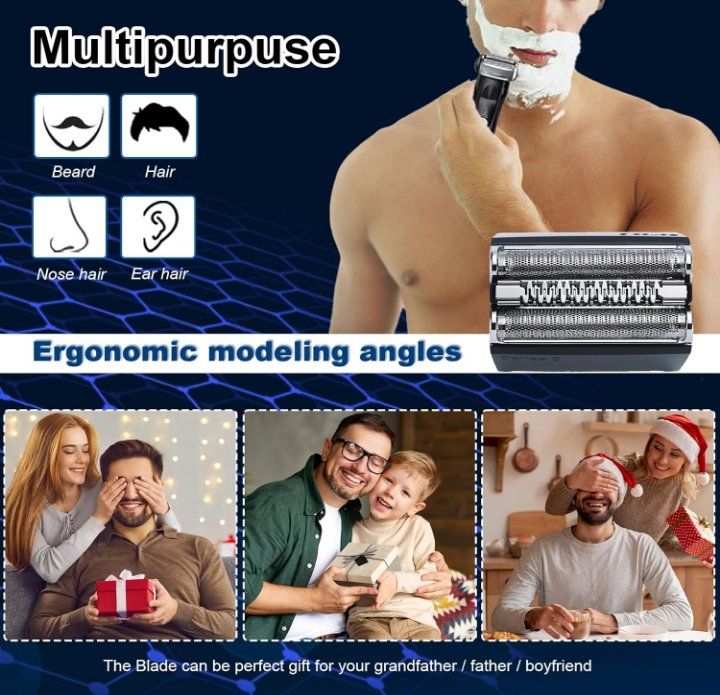 Rasoi & Lamette da barba: 2er-Pack 52B Scherkopf Kompatibel mit Braun Series 5 – Nuovo (secondo la descrizione) da Thun venduto da Top32 7