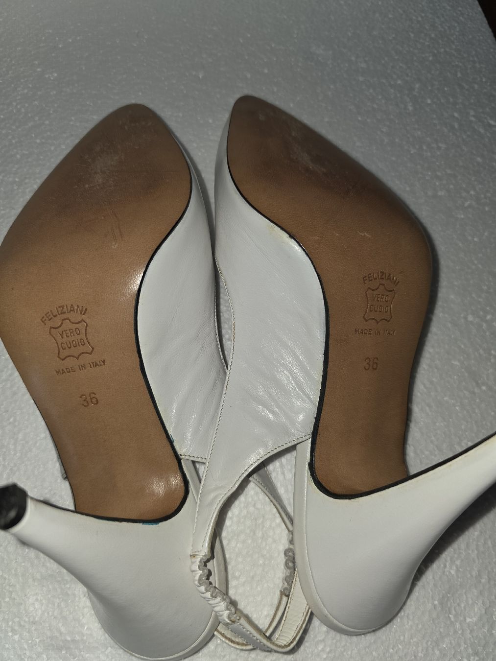 Chaussures femmes: Feliziani stile chanel bianche – D'occasion à calpiogna par dadalter 5