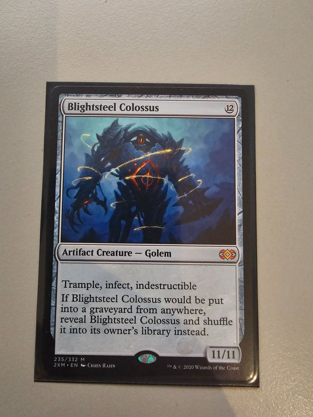 Magic The Gathering Carte collezionabili: Magic the Gathering: Blightsteel Colossus – Nuovo (secondo la descrizione) da Läufelfingen venduto da struuub92