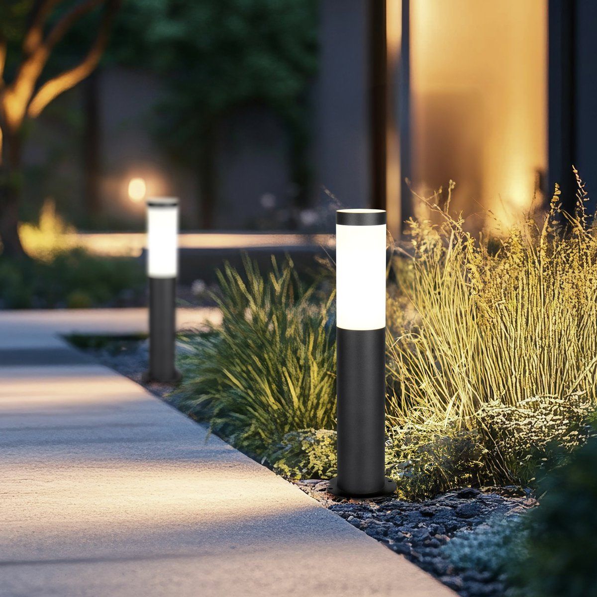 Lampade: Aussen Stehleuchte, IP44, 45 cm Höhe – Nuovo (secondo la descrizione) da Kreuzlingen venduto da Smart-Light 2